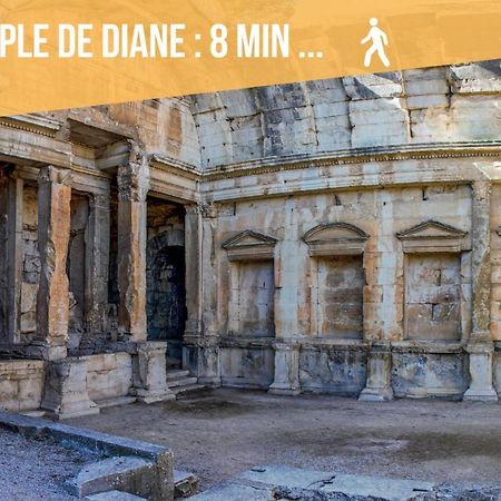 Nimes: Appartement L'Auguste Centre-Ville. ภายนอก รูปภาพ
