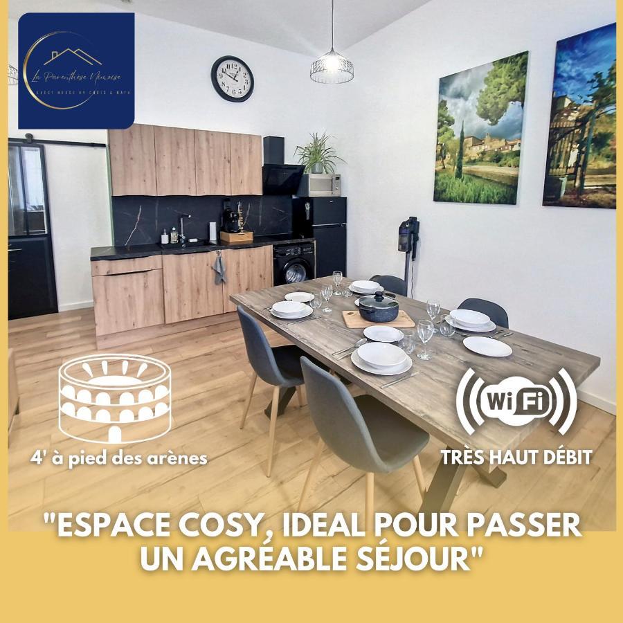 Nimes: Appartement L'Auguste Centre-Ville. ภายนอก รูปภาพ