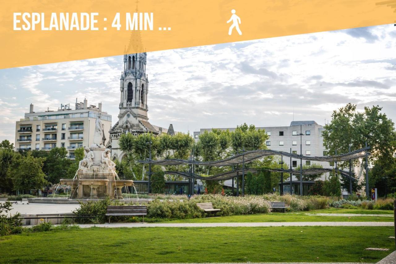 Nimes: Appartement L'Auguste Centre-Ville. ภายนอก รูปภาพ