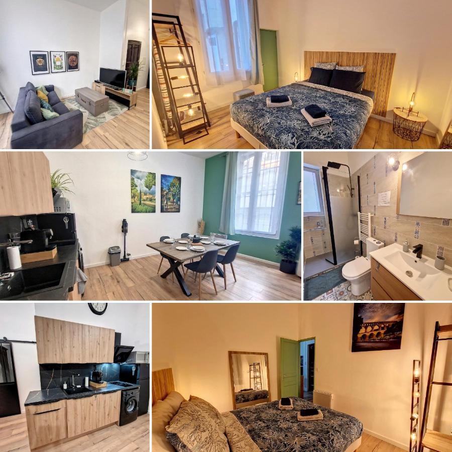 Nimes: Appartement L'Auguste Centre-Ville. ภายนอก รูปภาพ
