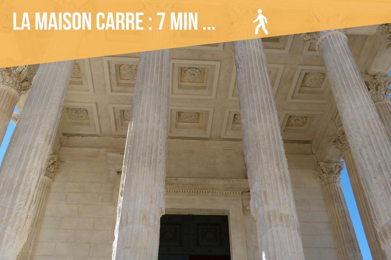 Nimes: Appartement L'Auguste Centre-Ville. ภายนอก รูปภาพ
